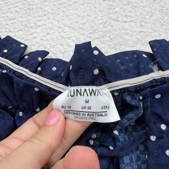 Runaway The Label | Oui Oui Playsuit Blue Patterned Size 6 - Picture 5 of 10